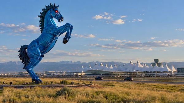 Blue horse outside Denver airport: understanding the legend of Blucifer