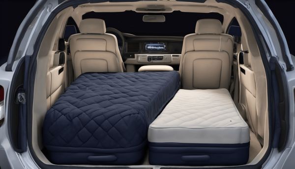 Need a comfortable sleep in your car? Try an airbed